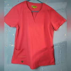 Ladies CROCS Medical Apparel scrubs  top size Medium